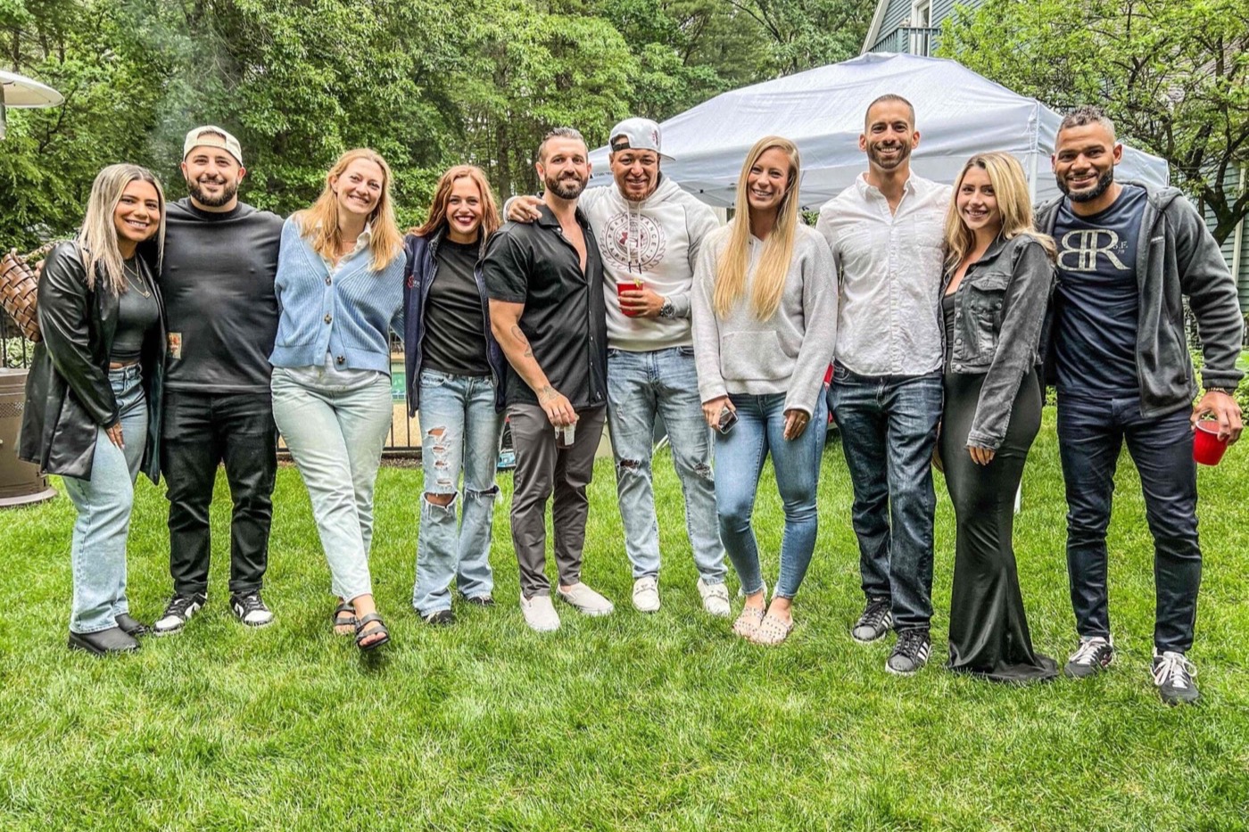 The Serur Organization team together at an agency get-together
